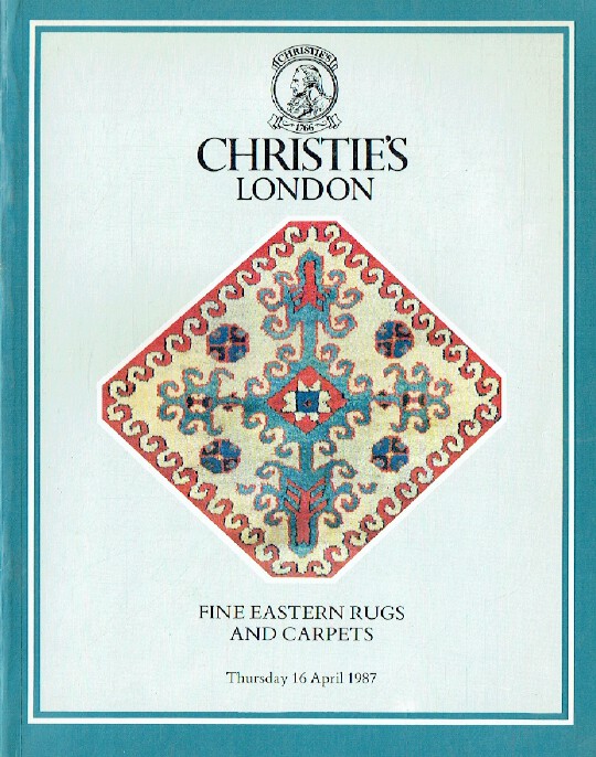 Christies April 1987 Fine Eastern Rugs & Carpets