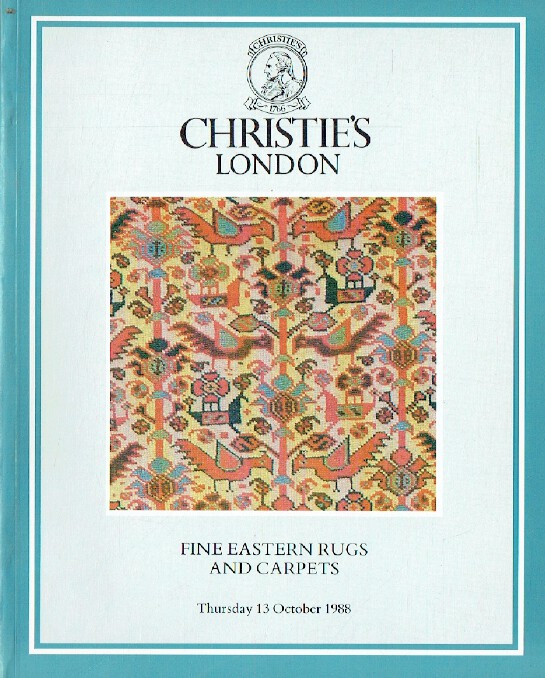 Christies October 1988 Fine Eastern Rugs & Carpets