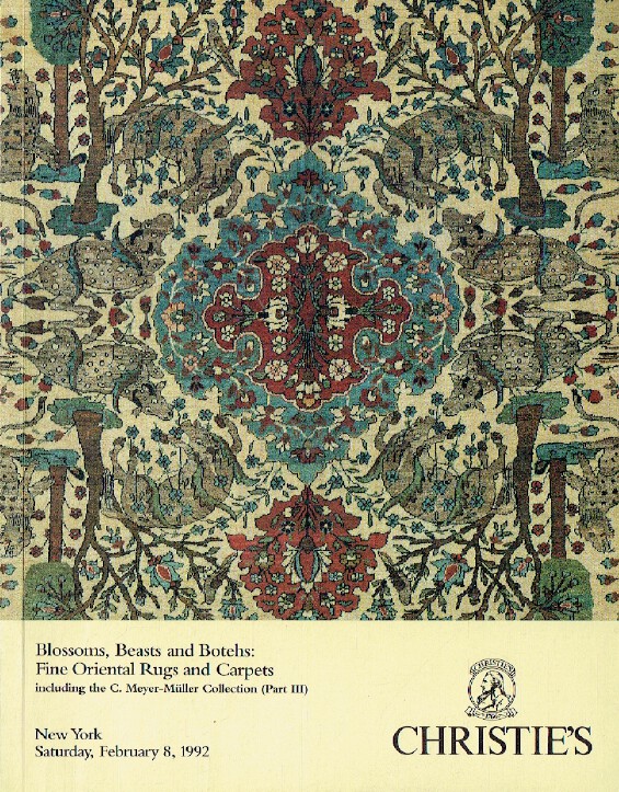 Christies February 1992 Fine Oriental Rugs & Carpets inc. C. Muller Collection