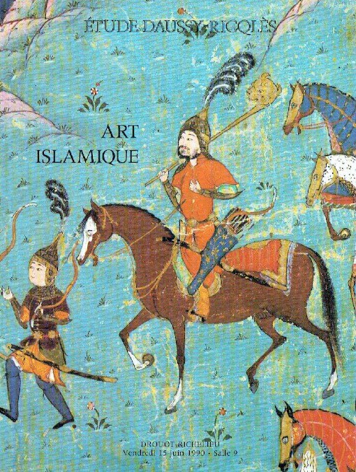 Etude Daussy Ricqles June 1990 Islamic Art