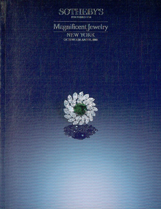 Sothebys October 1989 Magnificent Jewelry