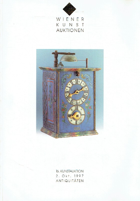 Wiener Kunst Auktionen October 1997 General sale with exceptional Glass