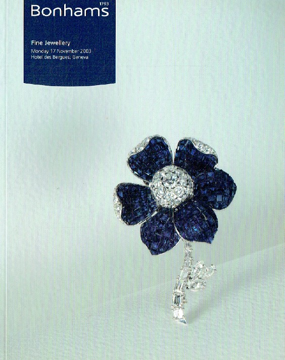Bonhams November 2003 Fine Jewellery