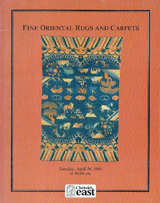 Christies April 1983 Fine Oriental Rugs and Carpets