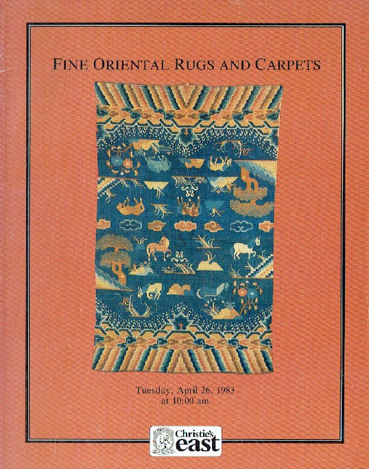 Christies April 1983 Fine Oriental Rugs and Carpets