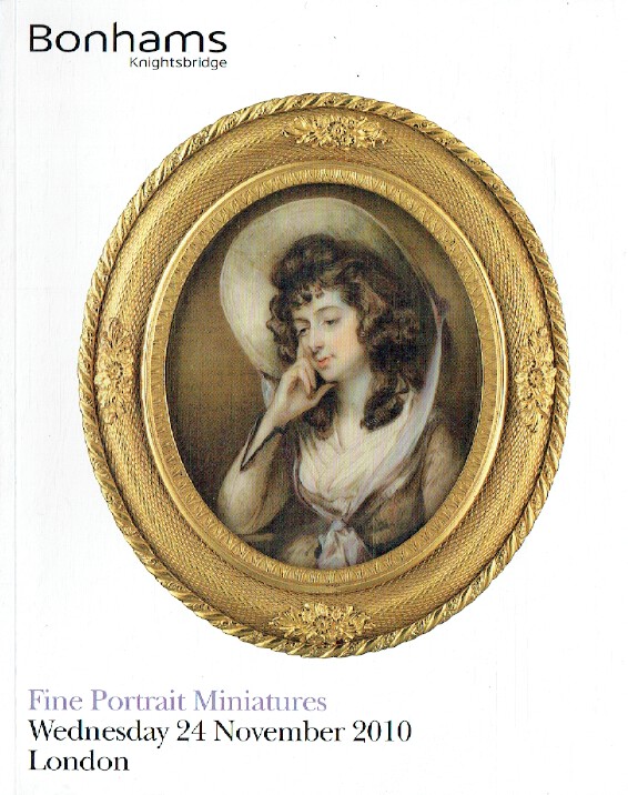 Bonhams November 2010 Fine Portrait Miniatures