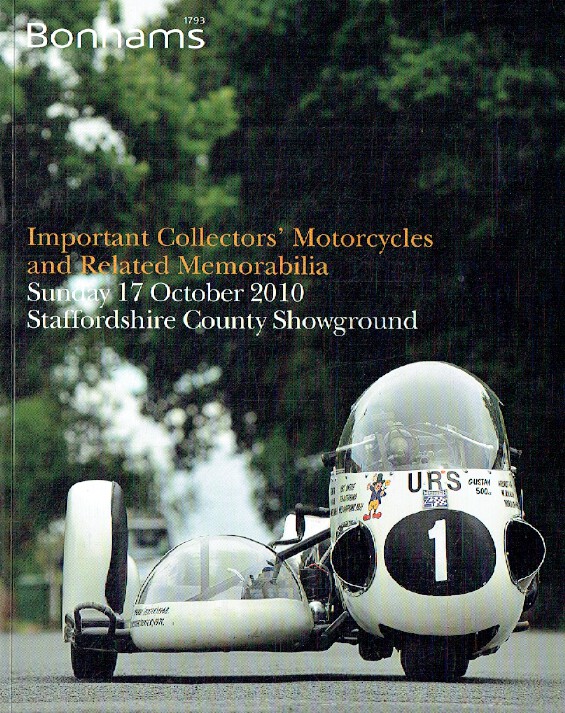 Bonhams Oct 2010 Imp. Collectors' Motorocycles & Related (Digital only)