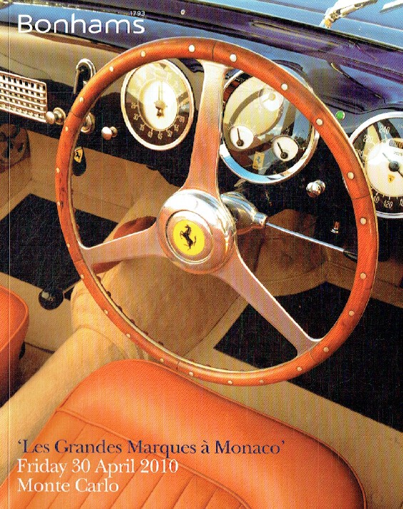 Bonhams April 2010 Les Grandes Marques a Monaco