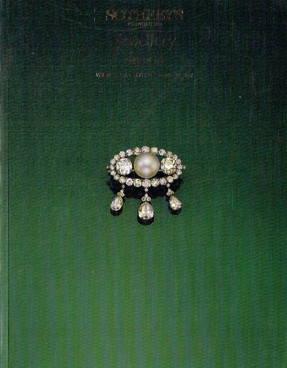 Sothebys November 1987 Jewellery