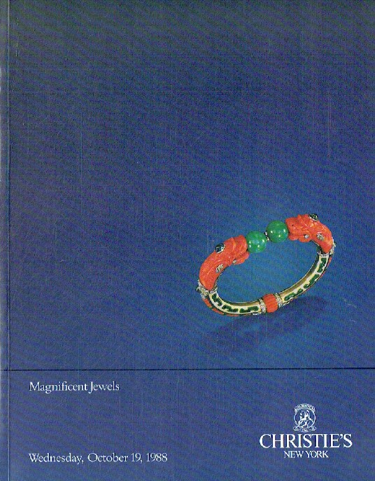 Christies October 1988 Magnificent Jewels