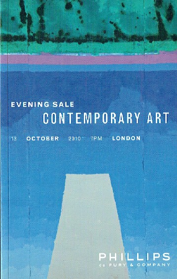 Phillips de Pury October 2010 Contemporary Art - Evening Sale