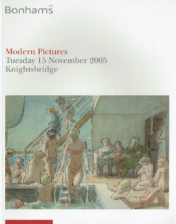 Bonhams November 2005 Modern Pictures