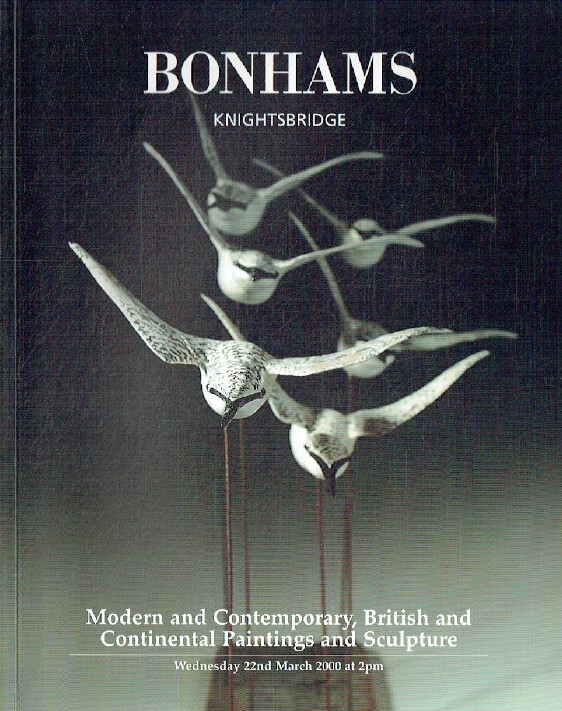 Bonhams March 2000 Modern & Contemporary, British & Continental Paintings, etc.