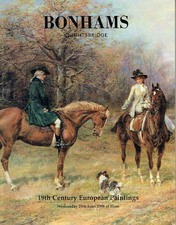 Bonhams June 1998 19th Century European Paintings