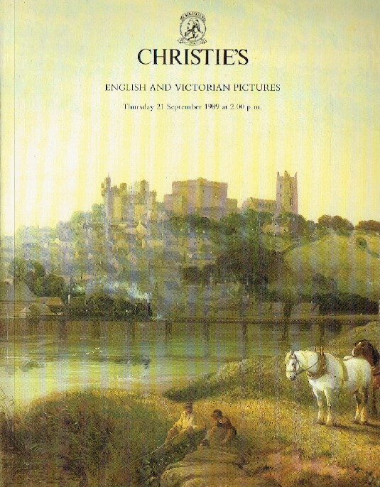 Christies September 1989 English & Victorian Pictures