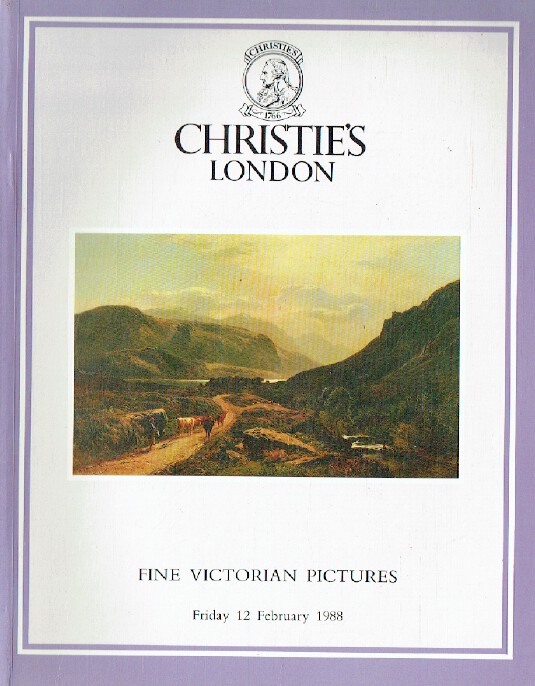 Christies February 1988 Fine Victorian Pictures