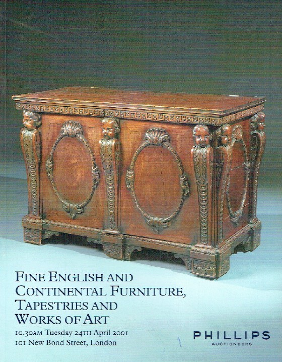 Phillips April 2001 Fine English & Continental Furniture and Works of Art