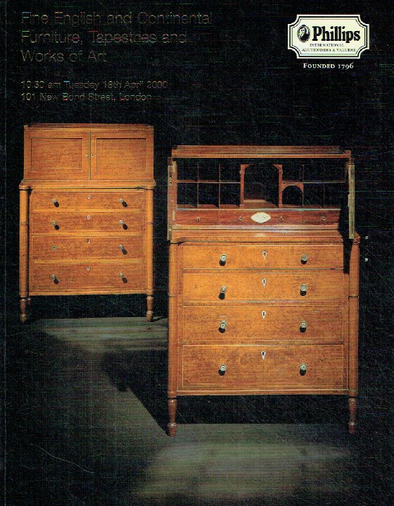 Phillips April 2000 Fine English & Continental Furniture and Works of Art
