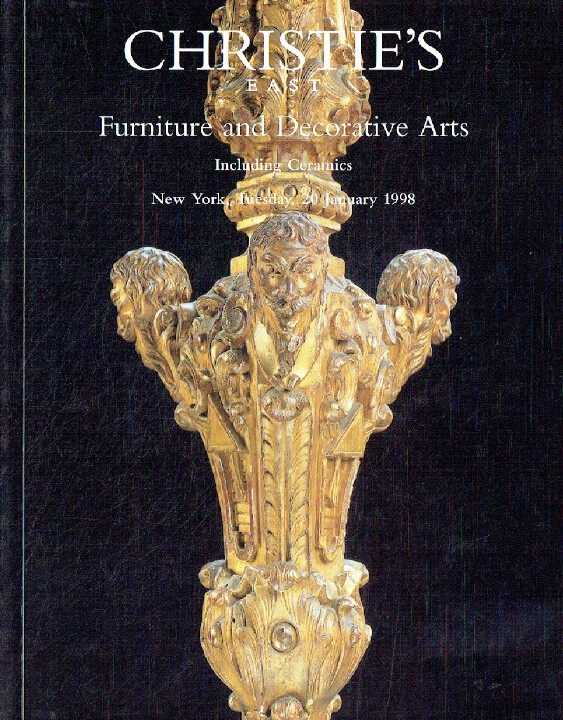 Christies January 1998 Furniture and Decorative Arts inc. Ceramics Christies January 1998 Furniture and Decorative Arts inc. Ceramics