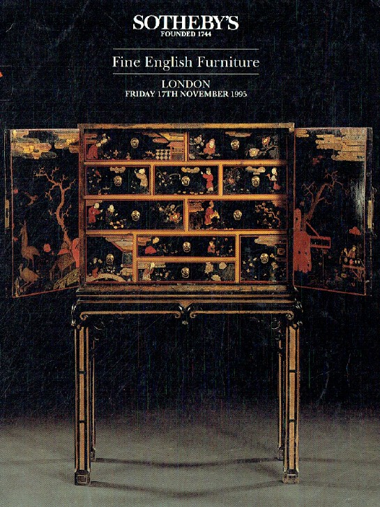 Sothebys November 1995 Fine English Furniture