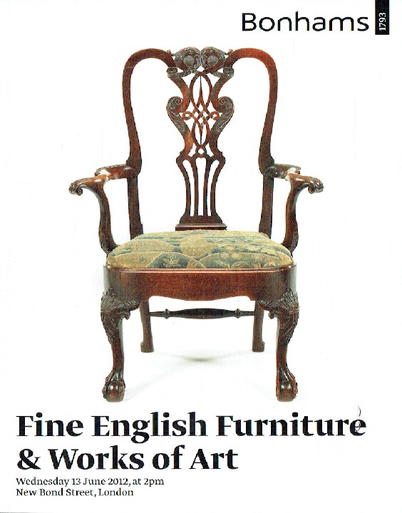 Bonhams June 2012 Fine English Furniture & Works of Art