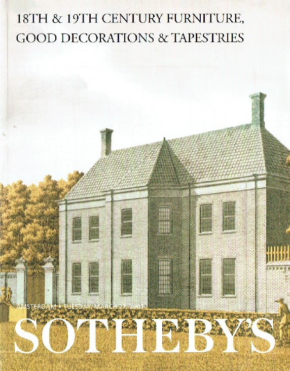 Sothebys March 2001 18th & 19th Century Furniture & Good Decorations, etc.