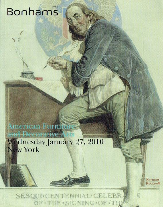 Bonhams January 2010 American Furniture & Decorative Arts - Click Image to Close