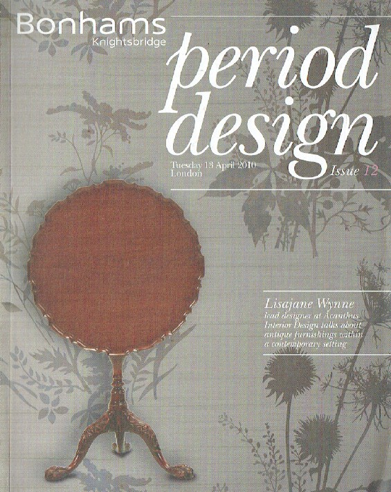 Bonhams April 2010 Period Design