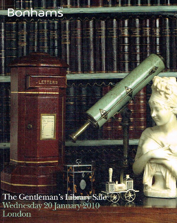 Bomhams January 2010 The Gentleman's Library Sale - Click Image to Close