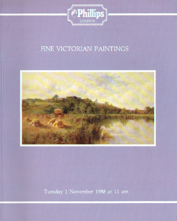 Phillips November 1988 Fine Victorian Paintings