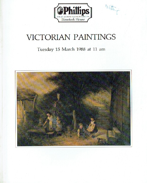 Phillips March 1988 Victorian Paintings