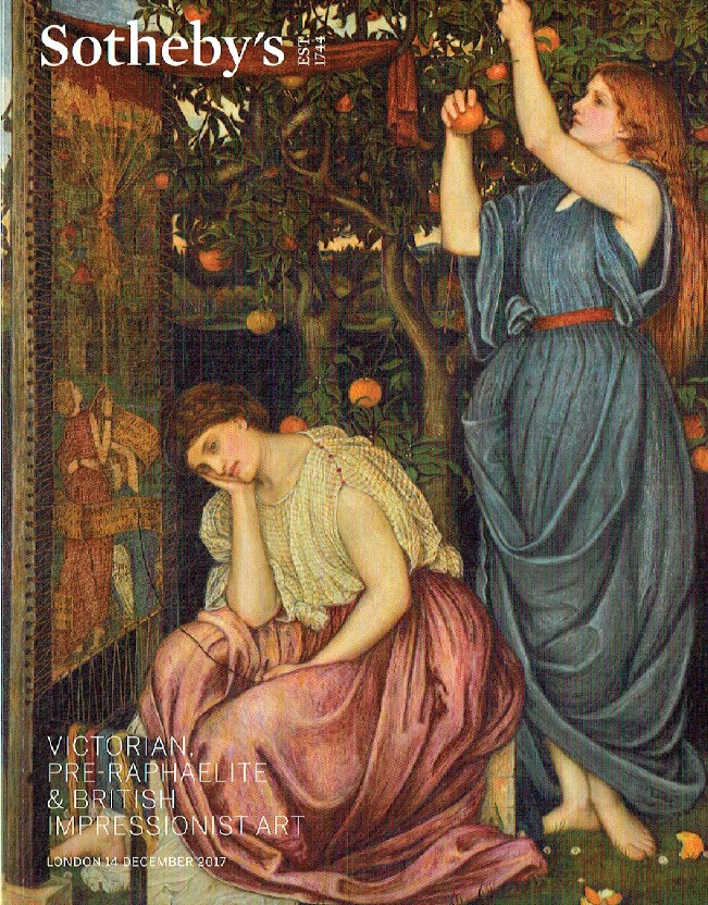 Sothebys December 2017 Victorian, Pre-Raphaelite & British Impressionist Art