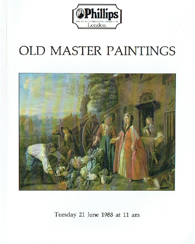 Phillips June 1988 Old Master Paintings