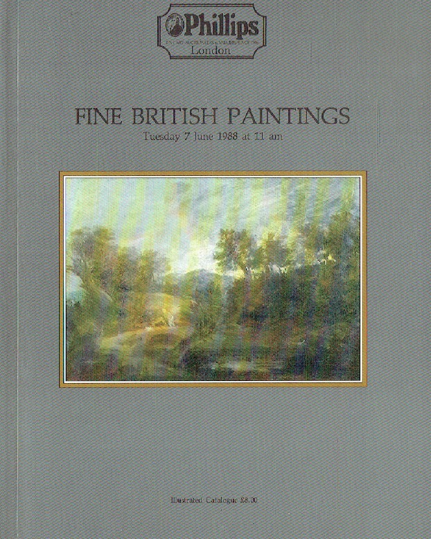 Phillips June 1988 Fine British Paintings