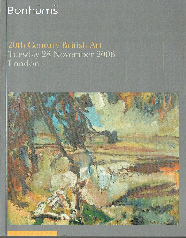 Bonhams November 2006 20th Century British Art