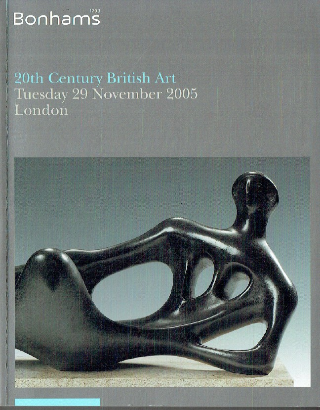 Bonhams November 2005 20th Century British Art