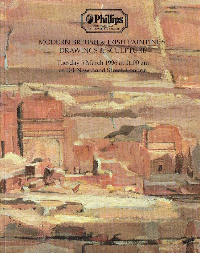 Phillips March 1996 Modern British & Irish Paintings, Drawings and Sculpture