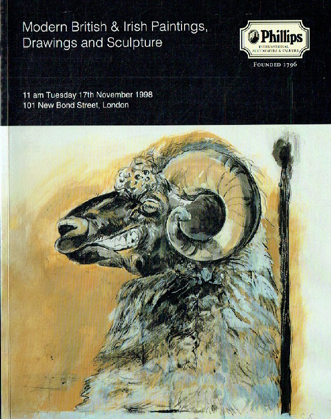 Phillips November 1998 Modern British & Irish Paintings, Drawings and Sculpture