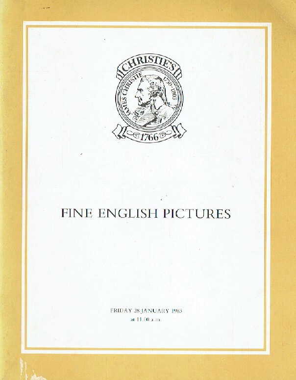 Christies January 1983 Fine English Pictures