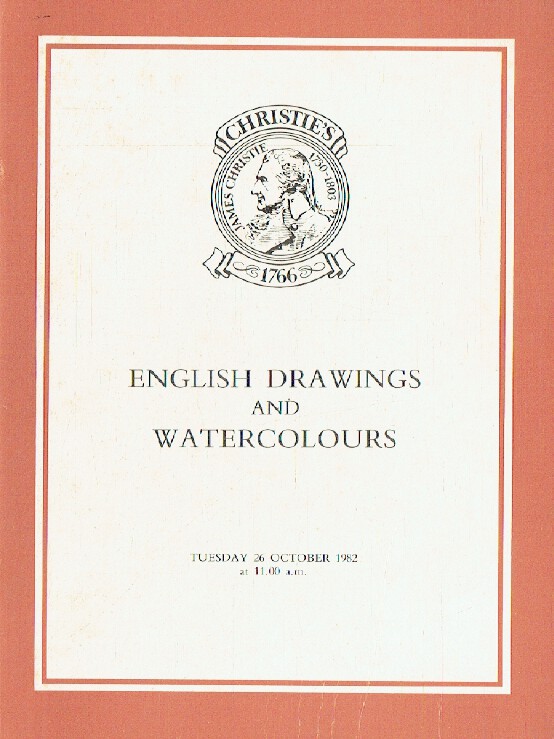 Christies October 1982 English Drawings & Watercolours