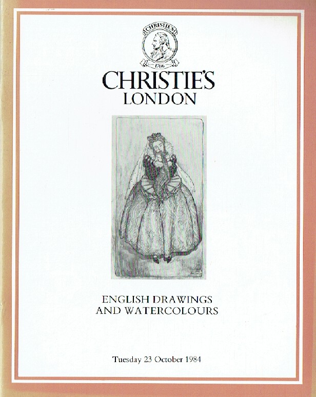 Christies October 1984 English Drawings & Watercolours