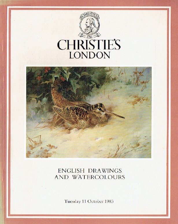 Christies October 1983 English Drawings & Watercolours
