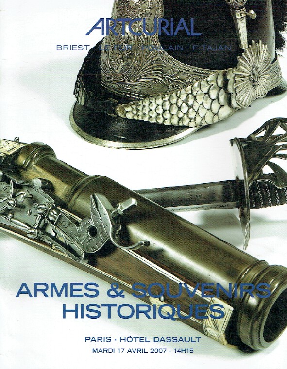 Artcurial April 2007 Arms & Historic Souvenirs - Click Image to Close