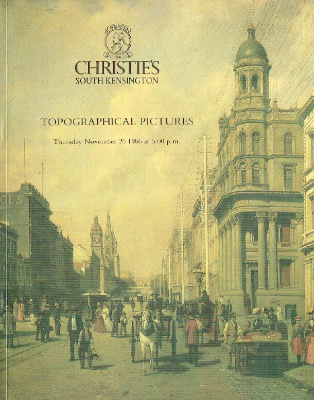 Christies November 1986 Topographical Pictures