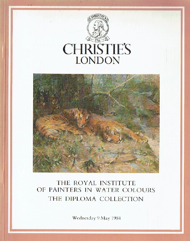 Christies May 1984 Painters in Water Colours - Diploma Collection