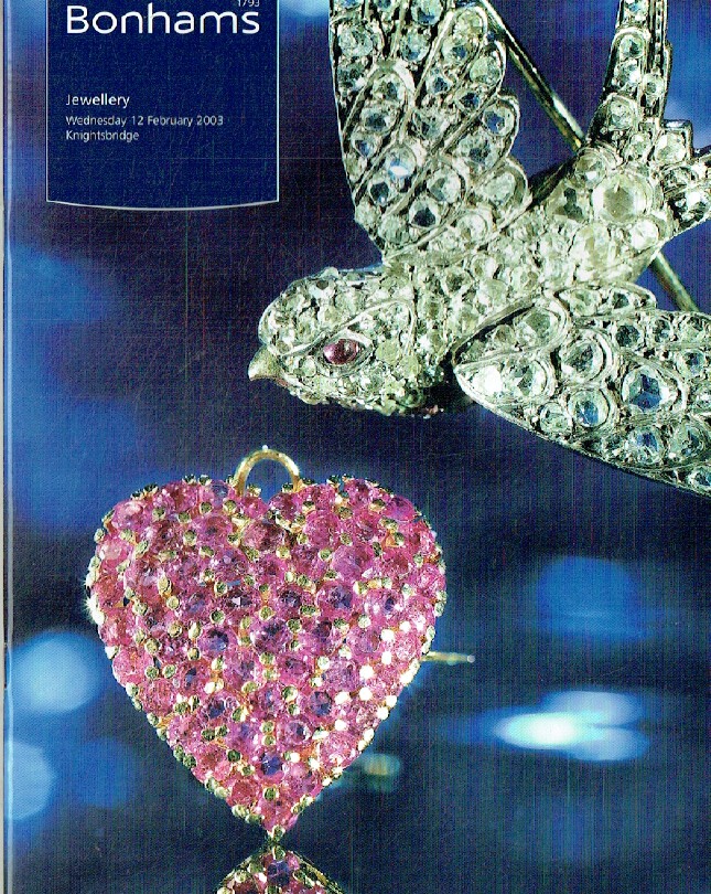 Bonhams February 2003 Jewellery