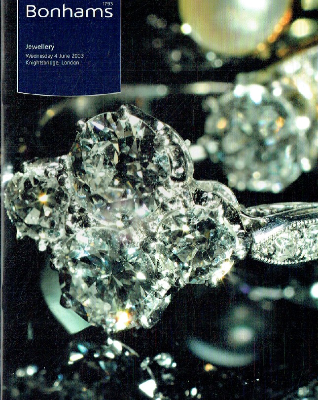 Bonhams June 2003 Jewellery