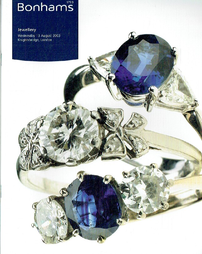 Bonhams August 2003 Jewellery - Click Image to Close