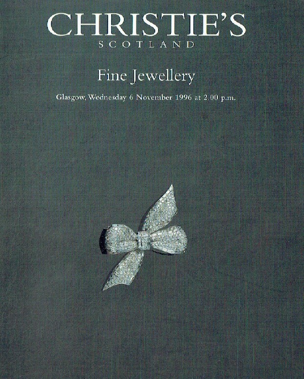 Christies November 1996 Fine Jewellery