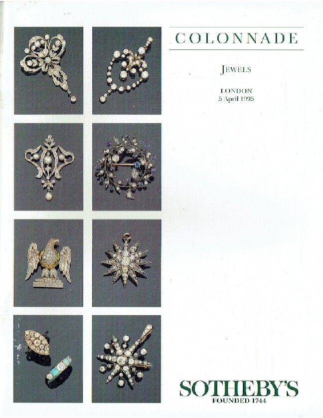 Sothebys April 1995 Jewels